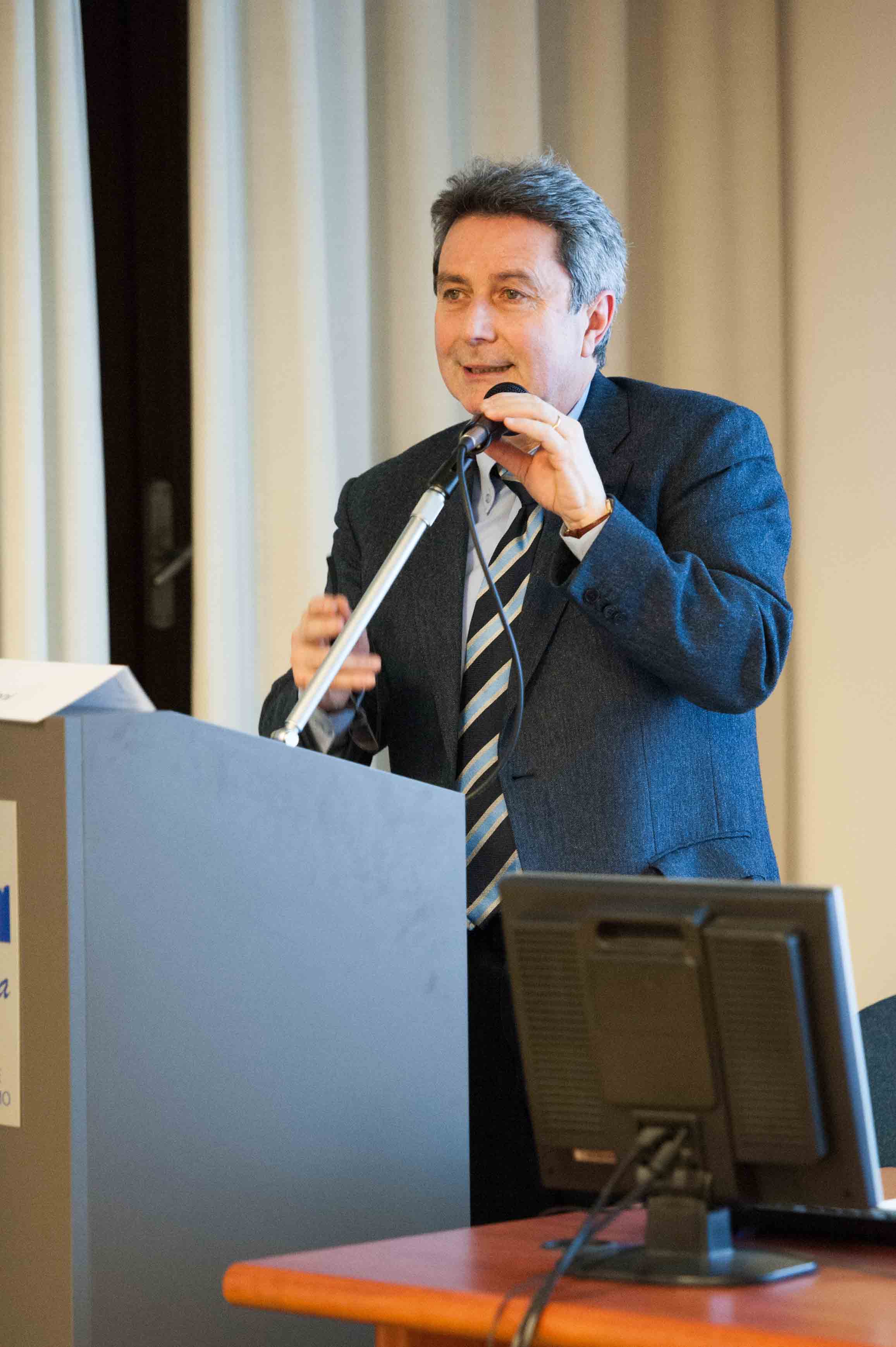 18.2.2014 - Interviene Leonio Callioni, Presidente Consiglio dei Sindaci, Bergamo