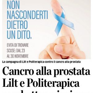 L'Eco di Bergamo - 22.11.2020 - Campagna Percorso azzurro
