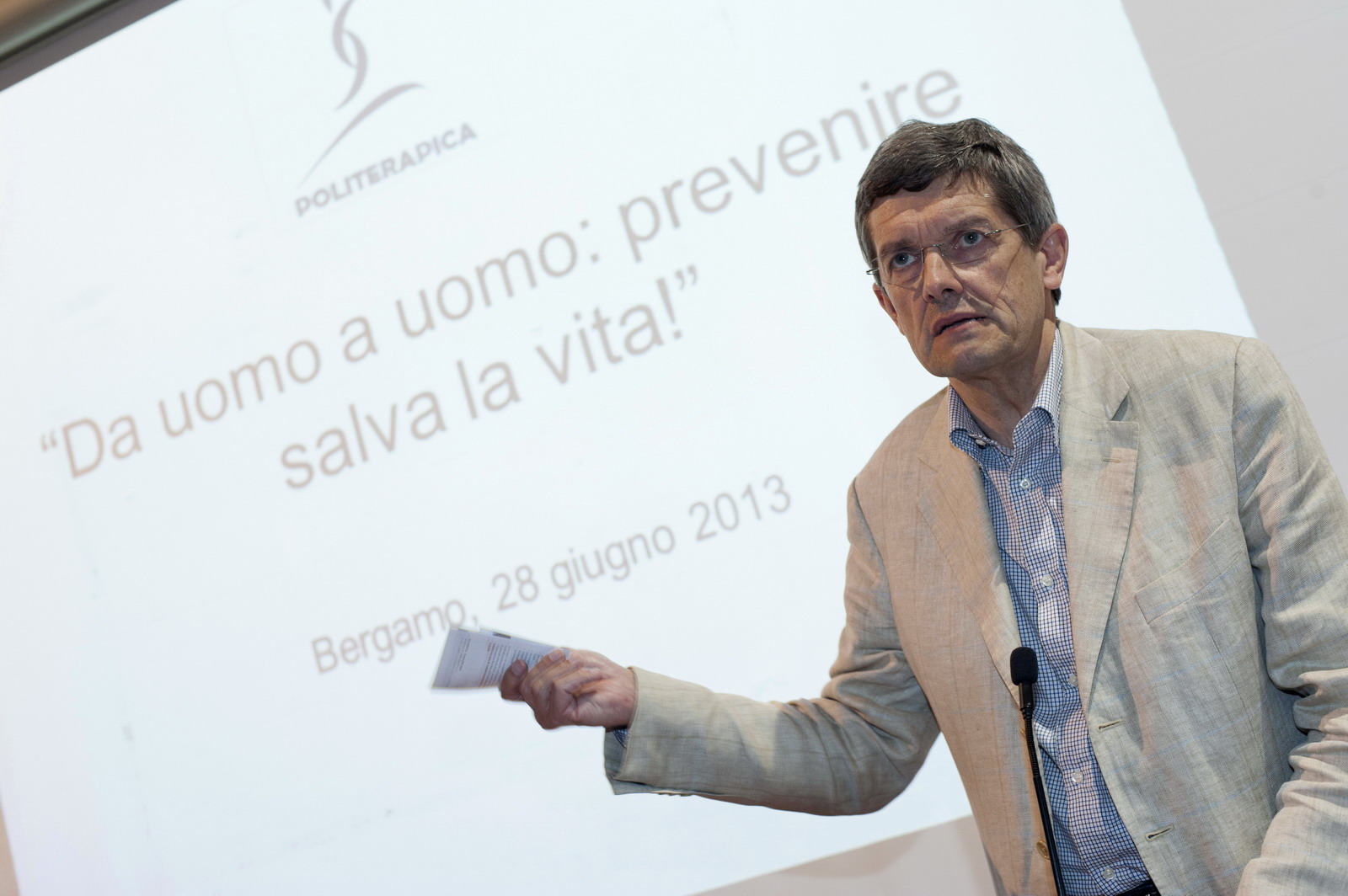 28.6.2013 Interviene Giorgio Barbaglio, Direttore sanitario ASL Bergamo