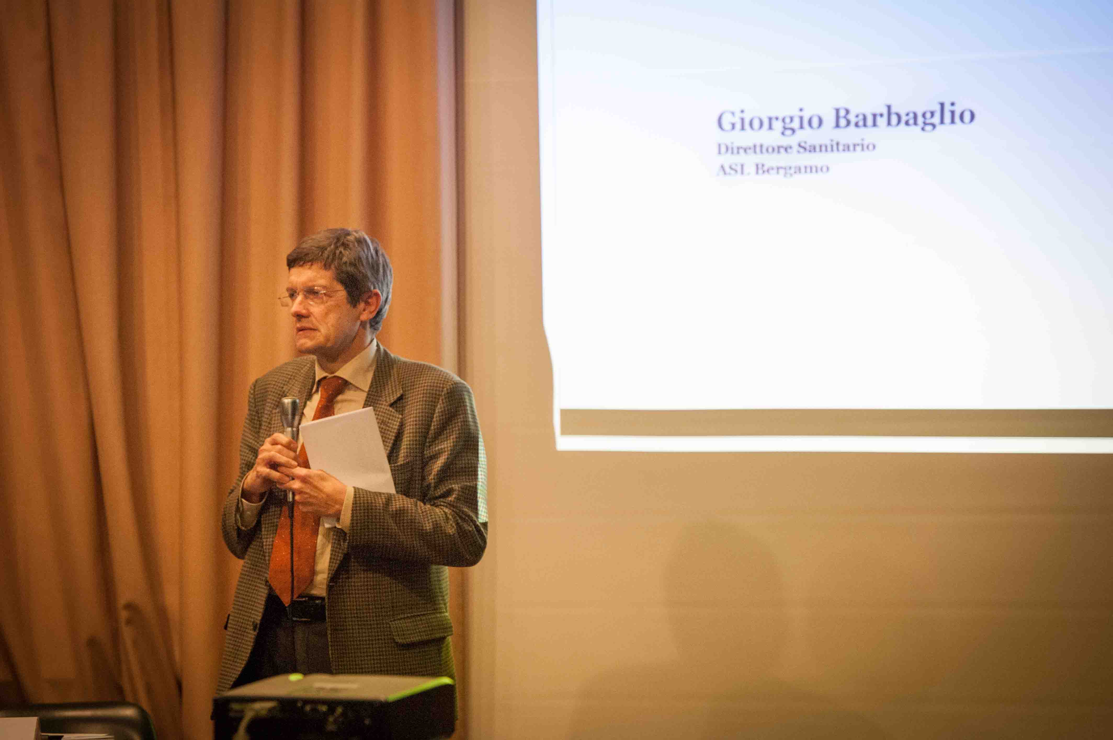 29.1.2014 - Interviene Giorgio Barbaglio, Direttore Sanitario ASL Bergamo