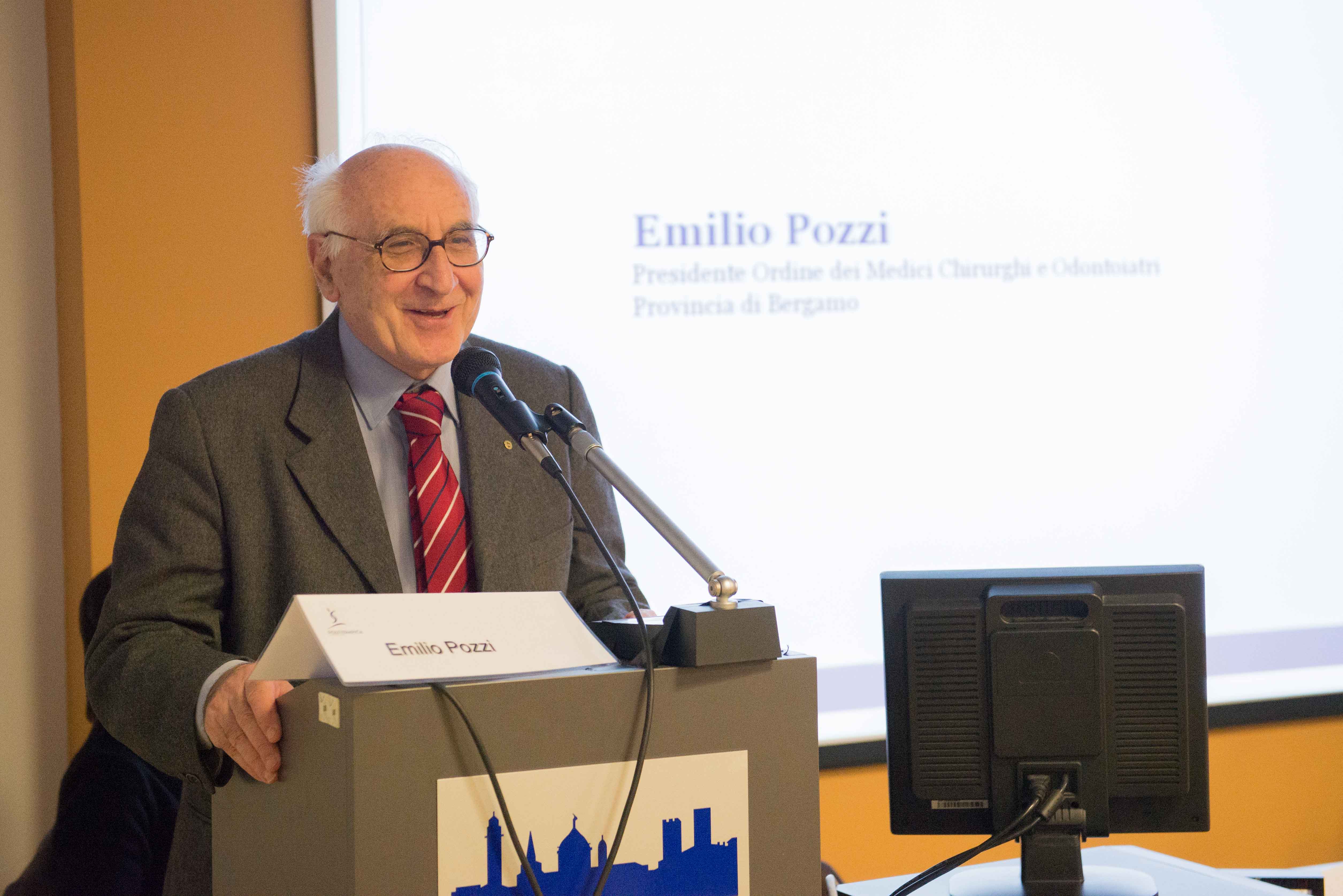 3.3.2015 - Interviene Emilio Pozzi, Presidente Ordine dei Medici Bergamo