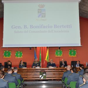 Il Gen. B. Bonifacio Bertetti apre i lavori