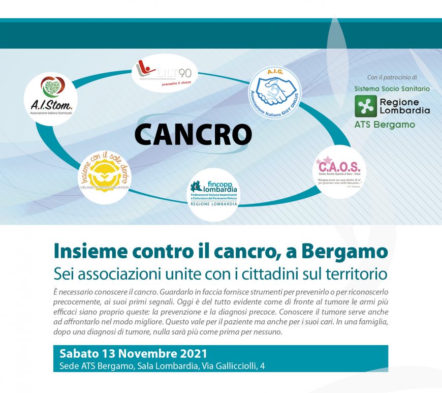Insieme contro il cancro a Bergamo